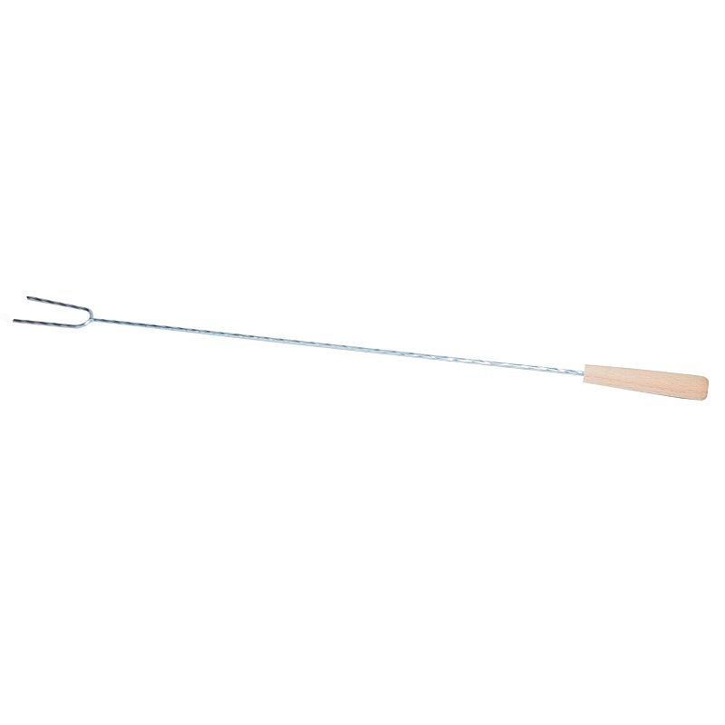 Vidlička na opékání s dřevěnou rukojetí 80 cm