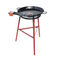 Set hořák M40 Paella 40 cm dva okruhy, stojan a pánev smalt 55 cm