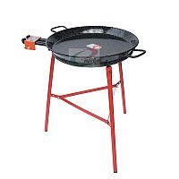 Set hořák L50 Paella 50 cm tři okruhy, stojan a pánev smalt 65 cm